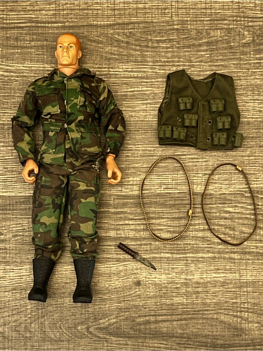 Hasbro 1996 Vintage GI Joe Army Green 21st Century Toys Doll Figure